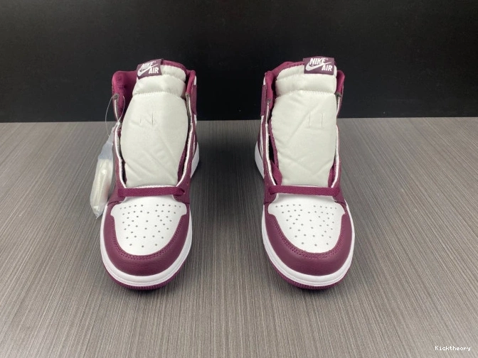 Kick Theory Air 1 555088-611 Bordeaux High Jordan OG 0629